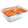 image:imagePARTY BARGAINS 5 Lb Aluminum Foil Pans with Lids  50 Count Set with Board Lids 9 x 7 Inches Oblong Pan Food Container for Hot and Cold Use Max 240CSilver