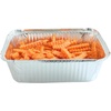image:imagePARTY BARGAINS 5 Lb Aluminum Foil Pans with Lids  50 Count Set with Board Lids 9 x 7 Inches Oblong Pan Food Container for Hot and Cold Use Max 240CSilver