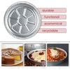 image:imagePARTY BARGAINS 9Inch Round Heavy Duty Disposable Aluminum Pans  40 Pack Set with Plastic Lids  For Baking Roasting BBQ Perfect for Kitchen Takeout Food Catering Picnic Camping Max 240C