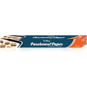 image:imageParty Bargains 18 Inch x 50 Feet Parchment Paper Roll  1 Pack Nonstick Baking Parchment Sheet Silicone Coated Baking Paper Perfect for Air Fryer Liners Baking Roasting Cake and Pizzas