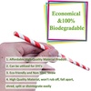 image:imageParty Bargains Paper Straws  Disposable amp Reusable Assorted Rainbow Stripe Drinking Large Straw  Perfect for Juices Shakes Smoothies Party Supplies Arts amp Crafts  150 Pack