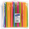 image:imageParty Bargains Smoothie Straws  BPAFree amp Reusable Assorted Bright Colors Drinking Straw  Perfect for Milkshake Boba Juices amp More  Jumbo Pack 100 Counts
