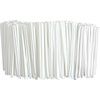 image:imageParty Bargains White Straws  Individual Wrapped Drinking Straw Perfect for Busy Cafeterias and Dining Halls  Standard Size  Pack of 400