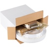 image:imagePARTY BARGAINS 125 Disposable Dinner Set for 25 Guest  Gold Spiral 25 Each 10 Dinner Plates 7 SaladDessert Plates Forks Knives Spoons for Wedding Receptions Banquets Buffets