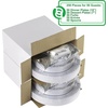 image:imagePARTY BARGAINS Disposable Plastic Set  10 Dinner Plates 7 SaladDessert Plates Forks Knives Spoons Weddings Bridal Showers Birthday 250Set Silver Twig