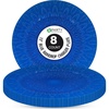 image:imagePARTY BARGAINS 13 Plastic Charger Plates Raindrop Design Blue  Disposable Round Table Chargers for Weddings Parties amp Events BPAFree 8 Pack