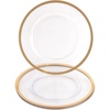A Clear with Gold Rim