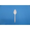 image:imageBlue Sky 400Piece Disposable Plastic Knive Set WhiteTea Spoons  2 Pack