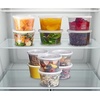 image:imagePARTY BARGAINS 64 oz Deli Containers with Lids  14 Count Half Gallon Round Clear Food Storage Containers Microwavable BPAFree Leakproof Takeout Container for Meal Prep