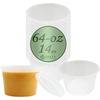 image:imagePARTY BARGAINS 64 oz Deli Containers with Lids  14 Count Half Gallon Round Clear Food Storage Containers Microwavable BPAFree Leakproof Takeout Container for Meal Prep