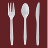image:imagePARTY BARGAINS Argyle White Plastic Cutlery Set 360Piece  180 Forks 120 Spoons 60 Knives  HeavyDuty Disposable Utensils for Parties Weddings Buffets BBQs amp Catering  BPA Free