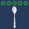 image:imageParty Bargains Silver Plastic Spoons  120 Count Disposable Plastic Silverware Spoon Durable amp Elegant Stylish Silver Cutlery