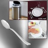 image:imageParty Bargains Silver Plastic Spoons  120 Count Disposable Plastic Silverware Spoon Durable amp Elegant Stylish Silver Cutlery