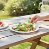 image:imageBlue Sky 100 Count Disposable Plastic Plates 7 White