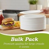 image:imageBlue Sky 100 Count Disposable Plastic Plates 9Inch White