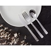 image:imageParty Bargains Disposable Pebble Silverware Combo Set 32 Count 16 Forks 8 Spoons 8 Knives Silver Heavy Duty Plastic Flatware Cutlery Utensils Excellent for Wedding Parties Buffet Catering