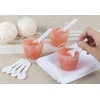 image:imageBlue Sky 3 Plastic Mini Spoons  400 Count White HeavyDuty Disposable Plastic Tasting Spoons Excellent for Desserts Appetizers Jello Shots Yogurts Spices and Samples