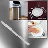 image:imagePARTY BARGAINS Silver Plastic Knives  120 Count Disposable Plastic Silverware Knives Durable amp Elegant Stylish Silver Cutlery