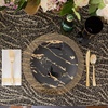 image:imageParty Bargains Disposable Plastic Gold Cutlery Set  Durable amp Elegant Stylish Polished Gold Cutlery  80 Forks 40 Knives 40 Spoons Party of 40